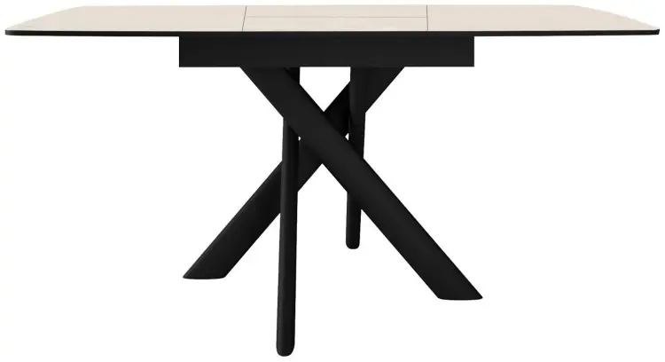 Обеденный стол ДИК DikLine DKB110, 110х80x76 см, керамика, бежевый купить,NaN