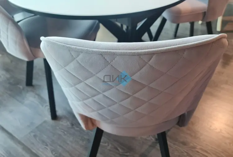 Стул ДИК DikLine 274, 82x46x62 см, бежевый, белый 1 шт. купить,NaN