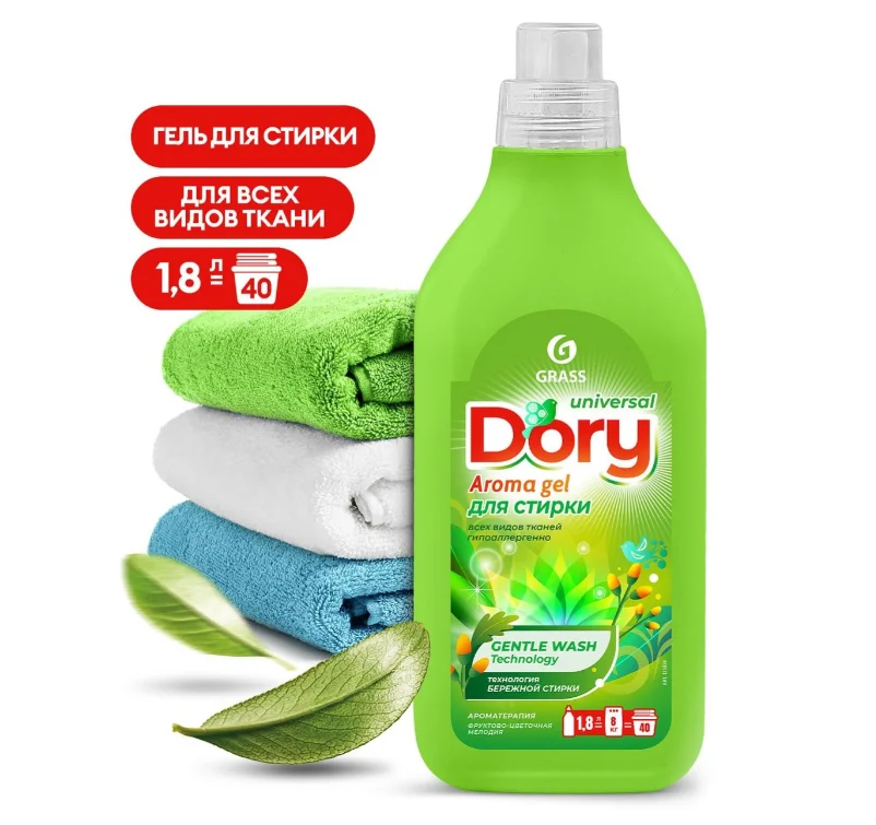 Гель для стирки Grass Dory Universal 1.8л купить,NaN