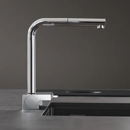 Смеситель для кухни Hansgrohe Aquno Select M81 73836800, латунь, цвет хром купить,NaN