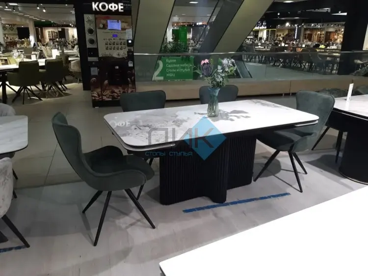 Стул ДИК DikLine 333, 90x56x66 см, зеленый 1 шт.