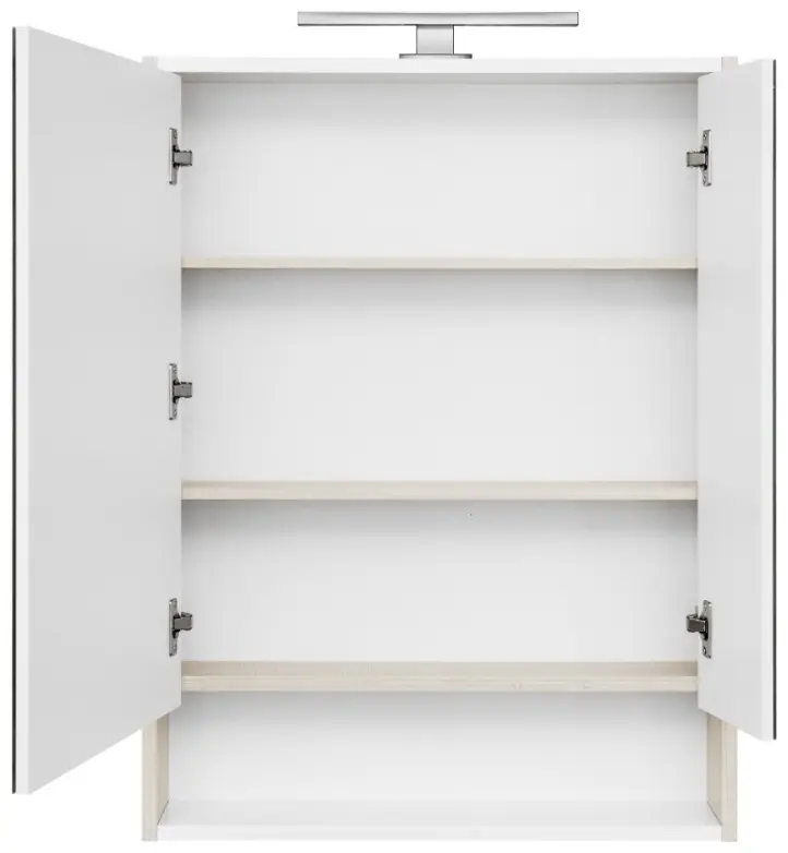 Шкаф навесной Акватон K0000093475, 65x13.5x86 см, белый, бежевый купить,NaN