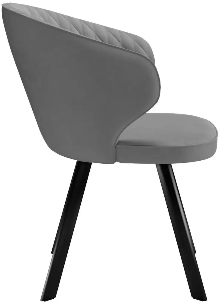 Стул ДИК DikLine 249, 82x53x61.5 см, серый 1 шт. купить,NaN