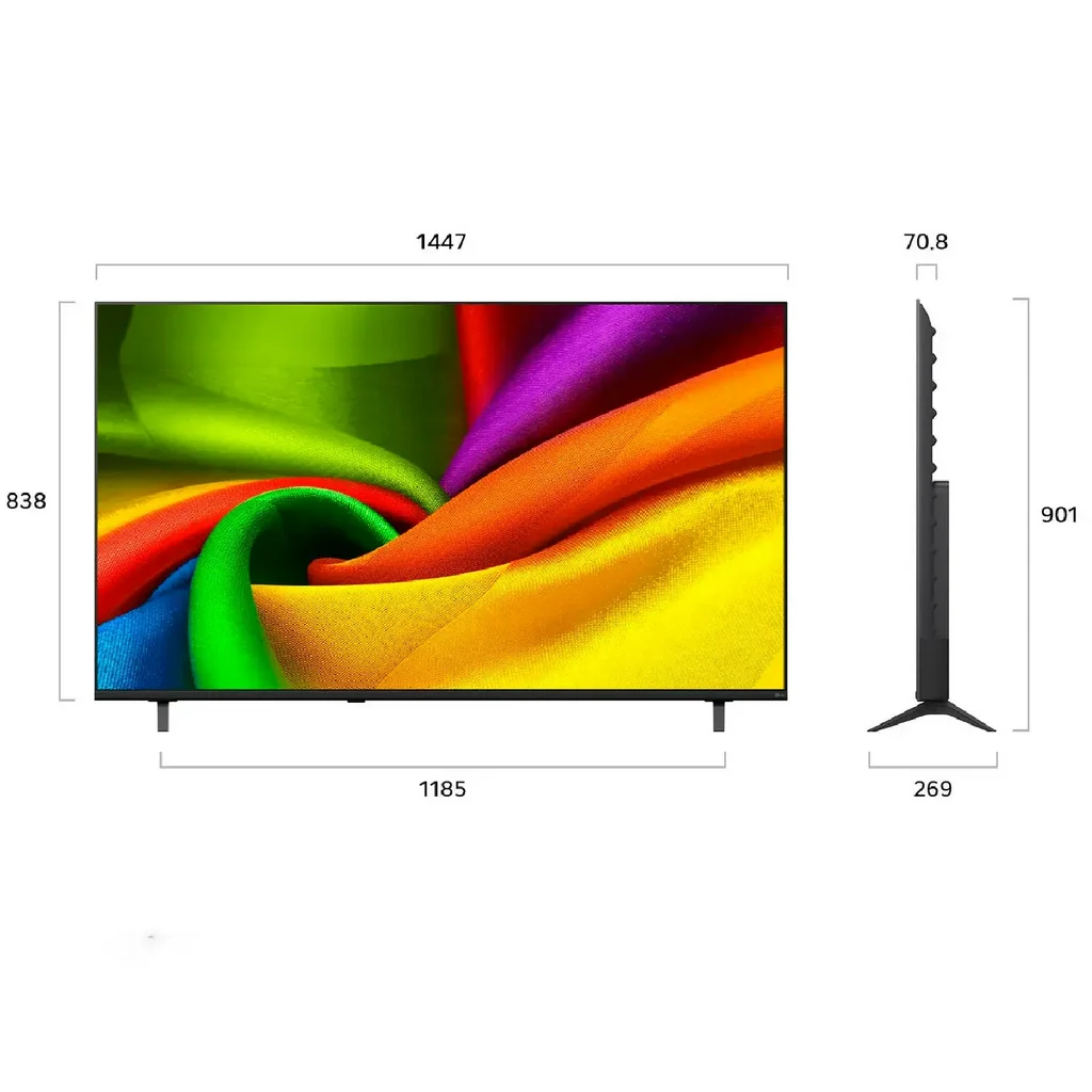 Телевизор LG 65" LED 65NU900B6LA UHD Smart Black