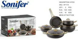 Набор кастрюль Sonifer SF 1115 9 в 1