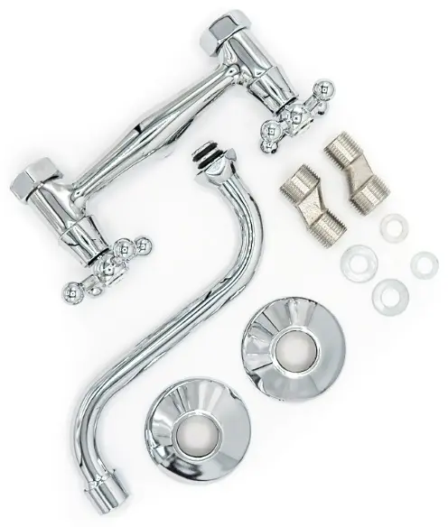 Смеситель для кухни (мойки) ARCO А4606, двухзахватный купить,15680