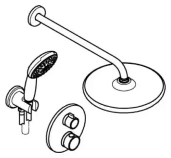 Grohe душевой набор (гарнитур) 34872000