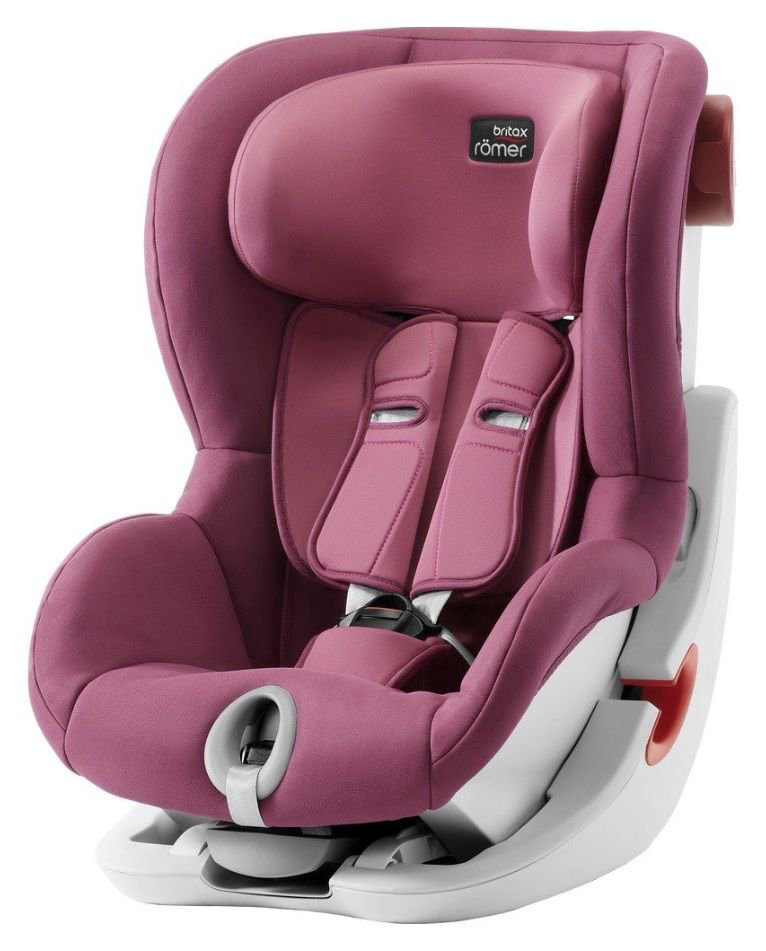 Автокресло Britax Roemer King II Black Series Trendline wine rose купить,NaN