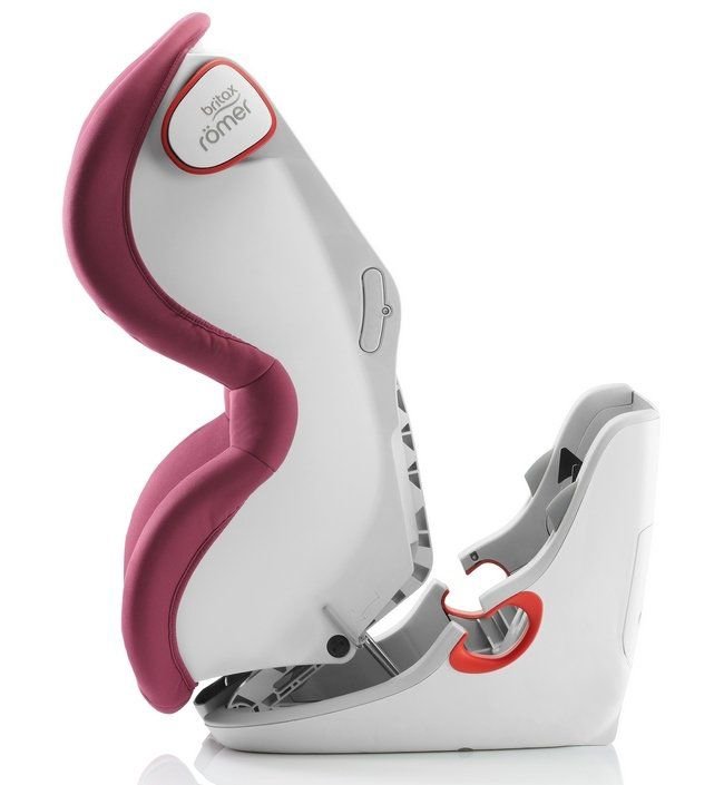 Автокресло Britax Roemer King II Black Series Trendline wine rose купить,NaN