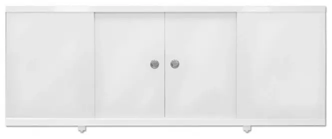 Экран для ванны МетаКам KUPw180 180x56 см на ножках купить,NaN