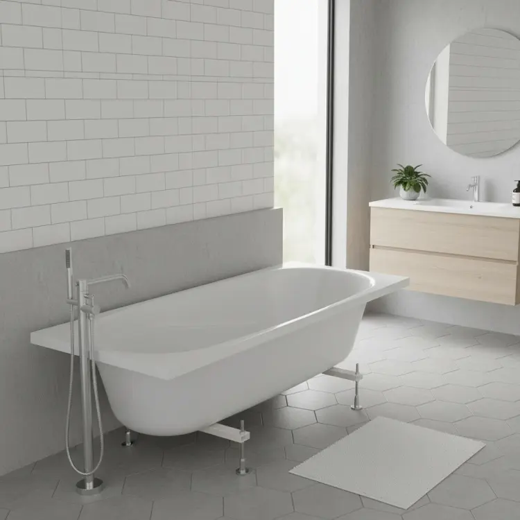 Ванна акриловая KABINKA.KZ ECO Standard (с ножками) 160x70 см