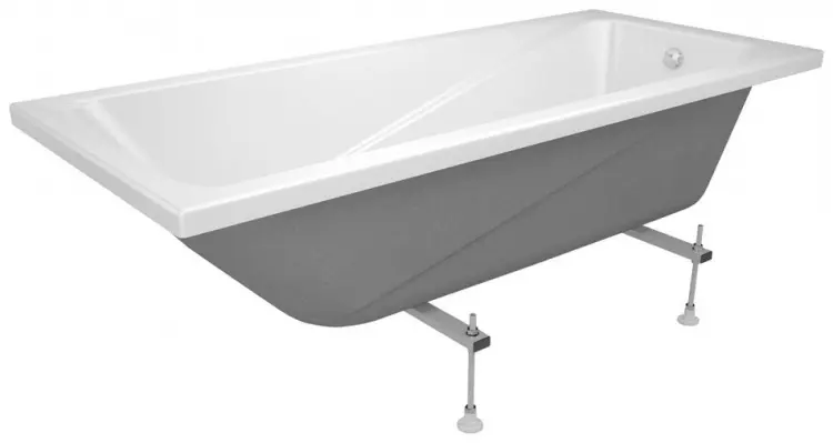 Ванна прямоугольная МетаКам ST150 150x70 см, акрил