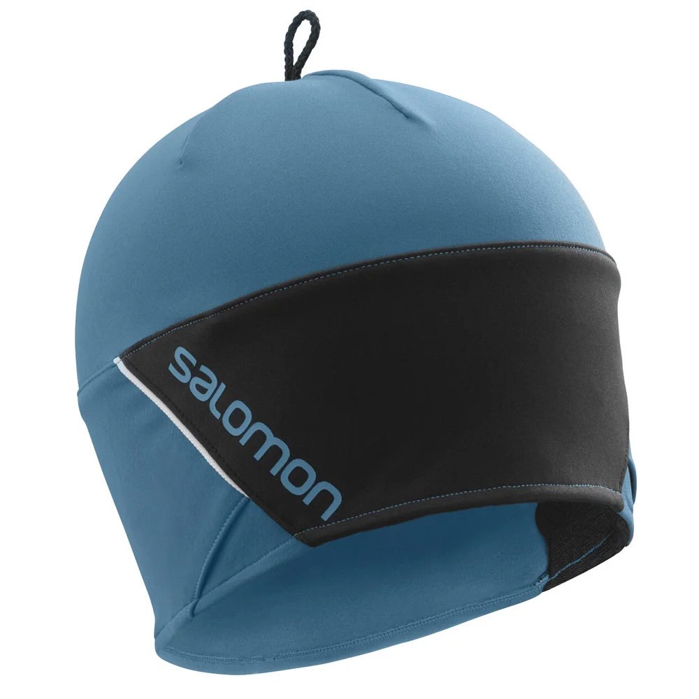 Шапка Salomon Rs C16240 черно-голубая one size купить,NaN