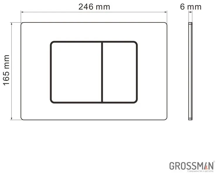Grossman рамная инсталляция 900.K31.01.000 купить,NaN