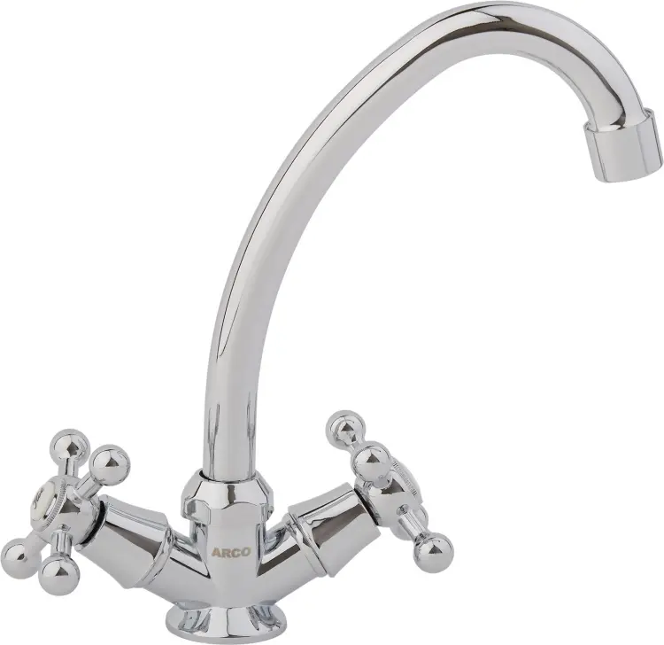 Смеситель для кухни (мойки) ARCO А4507, двухзахватный купить,10100