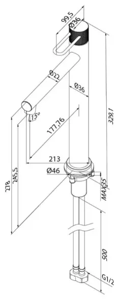 Смеситель IDDIS DUNSB01i01, латунь, цвет хром купить,NaN