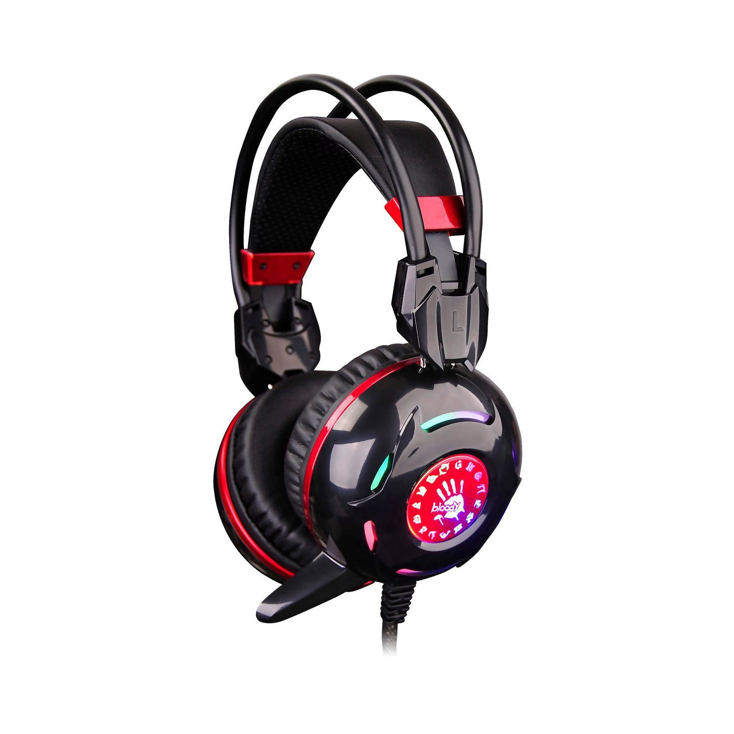 Наушники A4Tech Bloody G300 Black-Red