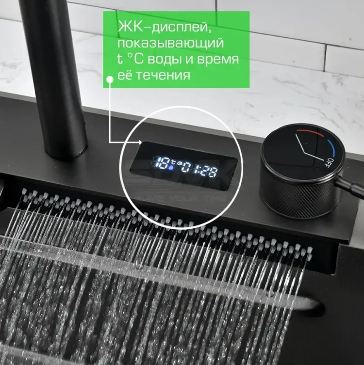 Кухонная мойка ESBANO CASCADE-2 45х75х22 см, нержавеющая сталь, тон алюминиум купить,NaN
