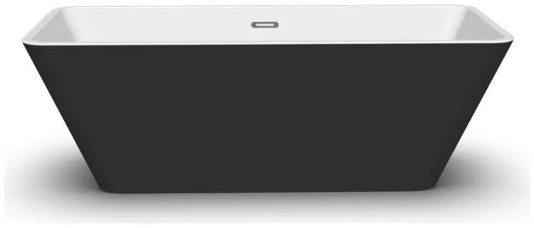 Ванна Harmony T 1700 Black 170x78 см, акрил