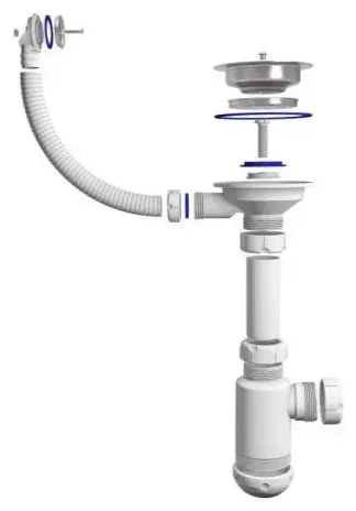Сифон 370-11-01 50 мм
