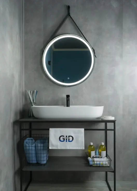Раковина GID-ceramic N9347 накладная овальная 81х41 см, керамика