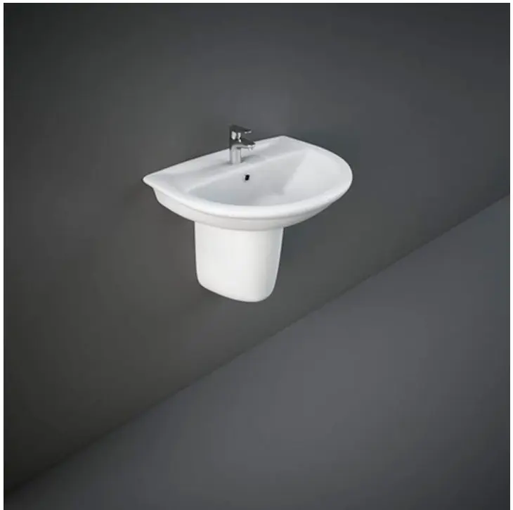 Раковина Rak Ceramics Karla KR0701AWHA подвесная овальная 55х44 см, фарфор