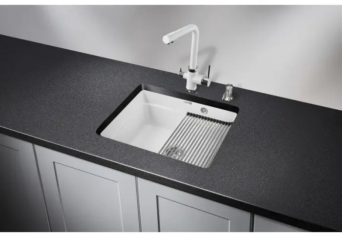 Кухонная мойка GRANULA KS-5501U 55х45х22 см, кварцевый песок, тон арктик