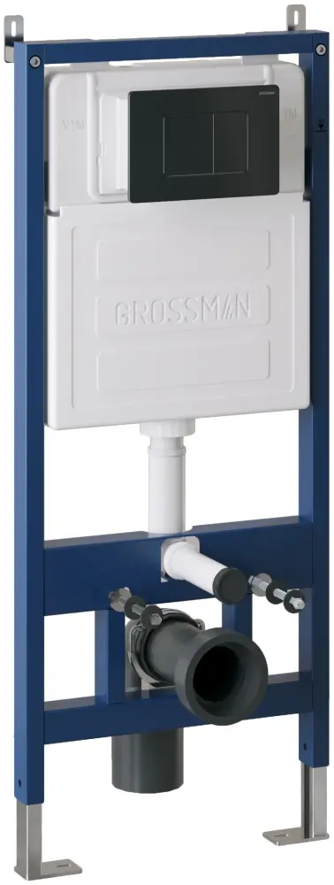 Grossman унитаз с инсталляцией GR-4478SQ, санфаянс купить,NaN