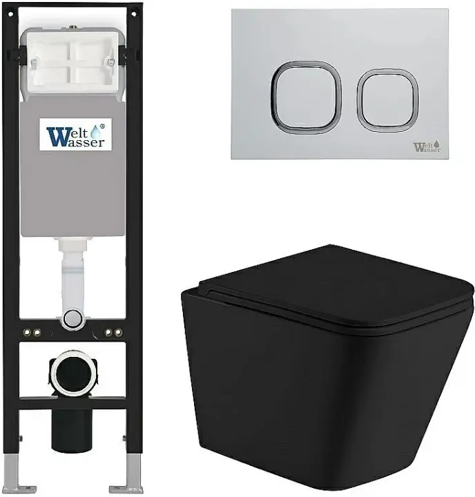 WeltWasser унитаз с инсталляцией AG35024, санфаянс