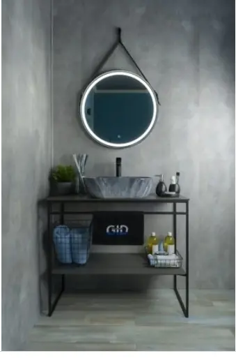 Раковина GID-ceramic K397G124 накладная прямоугольная 50х40 см, керамика купить,NaN