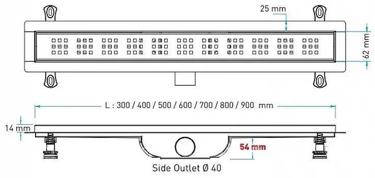 VALTEMO VLD-596320 40 мм, 50 мм