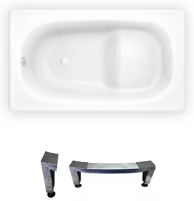 Ванна Sanitana BLB S30001557000000N Europa Mini 105x70 см, сталь купить,270900