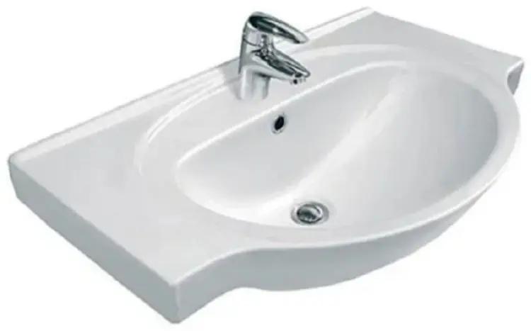 Раковина Cersanit S-UM-ERI70/1-w накладная нестандартная 70х47 см, фаянс
