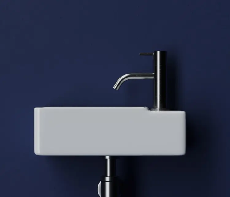 Раковина Ceramicanova CN5045 подвесная прямоугольная 39.5х22 см, санфарфор