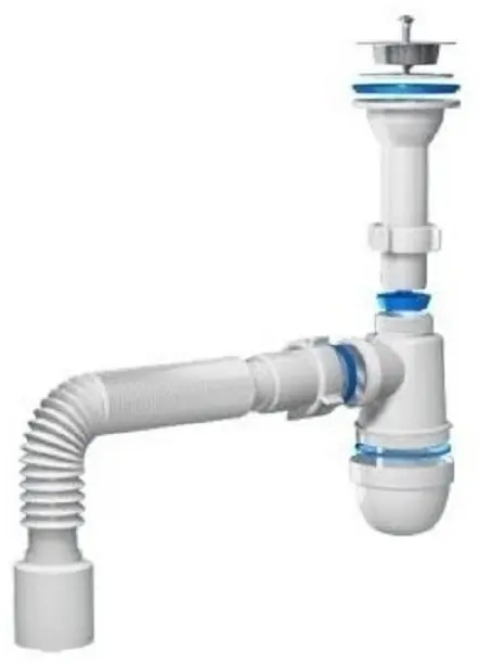Сифон АНИ пласт C0510 / 350517 50 мм купить,NaN