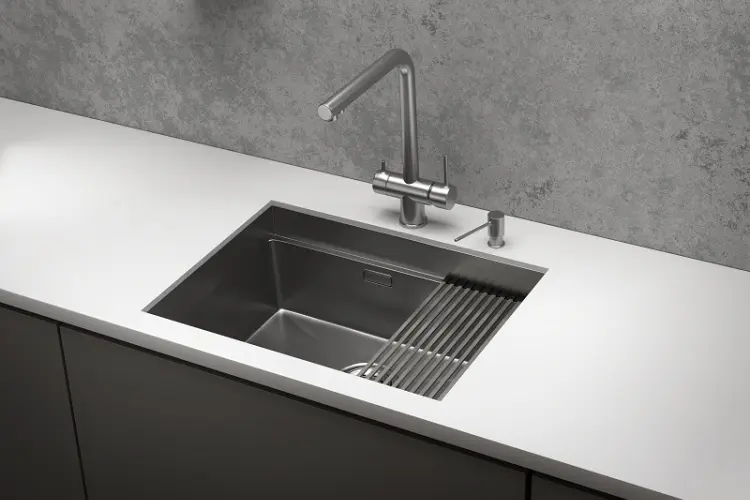 Кухонная мойка GRANULA KITCHEN SPACE KS-6045U 60х44.5х22 см, нержавеющая сталь, тон алюминиум купить,743000