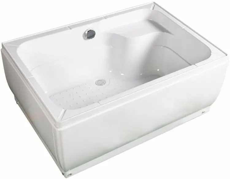 Ванна Wemor WEMOR 120/80/50 S 120x80 см, акрил