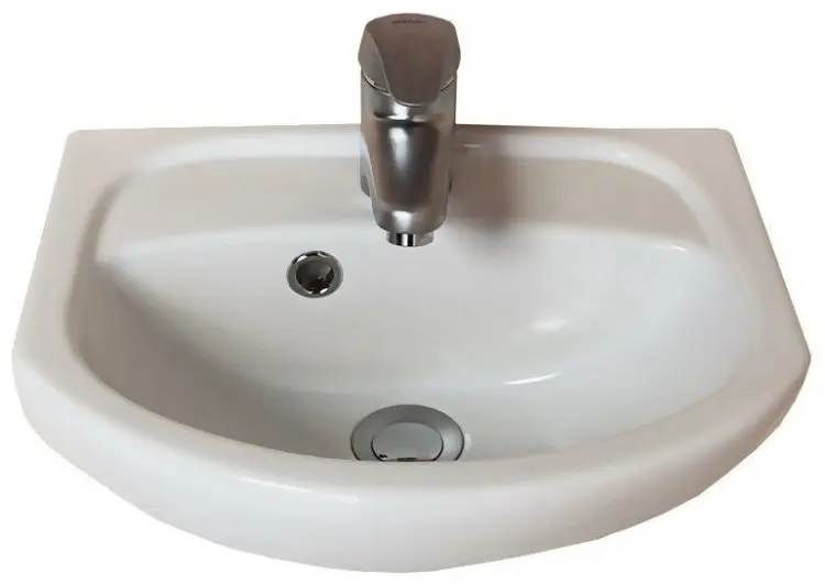 Раковина Sanita MNG40SAWB01 подвесная нестандартная 40х33 см, фарфор купить,14900