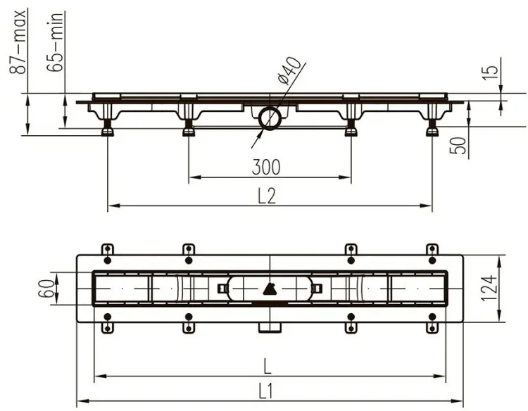 MCH трап CH850/50HC (6х85 см) купить,99495