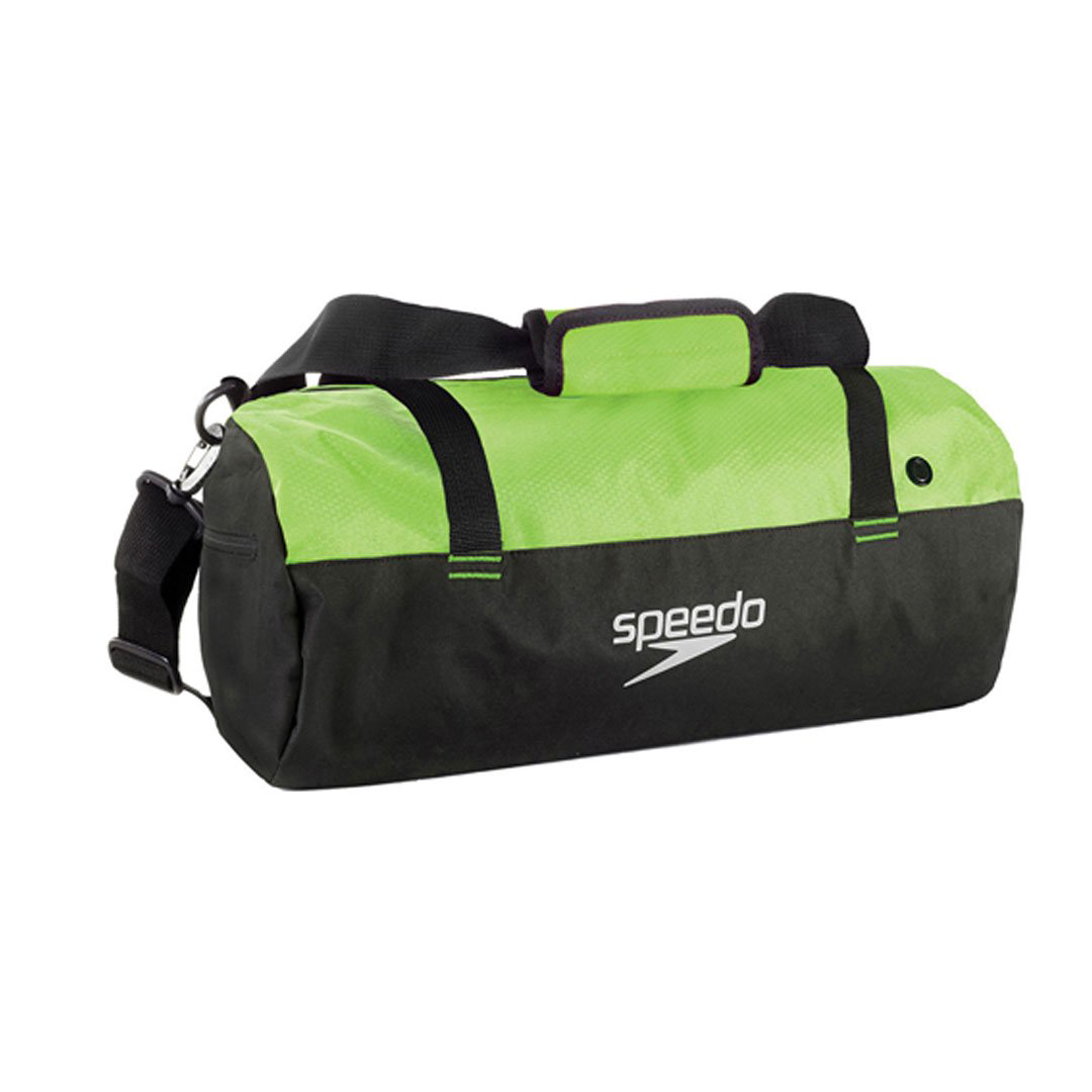  Сумка  Speedo Duffel черно-зеленый купить,NaN