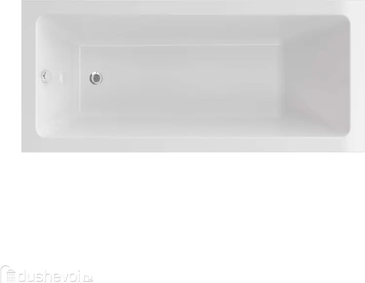 Ванна KABINKA.KZ Сириус 180x80 см, акрил