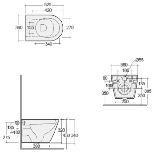 Rak Ceramics унитаз RST23503A, санфарфор купить,NaN