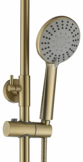 VODA душевой набор (гарнитур) Vessel Gold VST3000G - ForteMarket VODA душевой набор (гарнитур) Vessel Gold VST3000G купить,209540