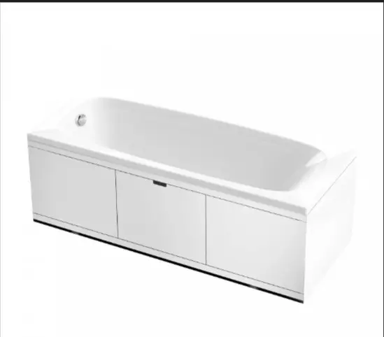 Экран для ванны Alavann Rita Plus 1,8 177x58.5 см на ножках