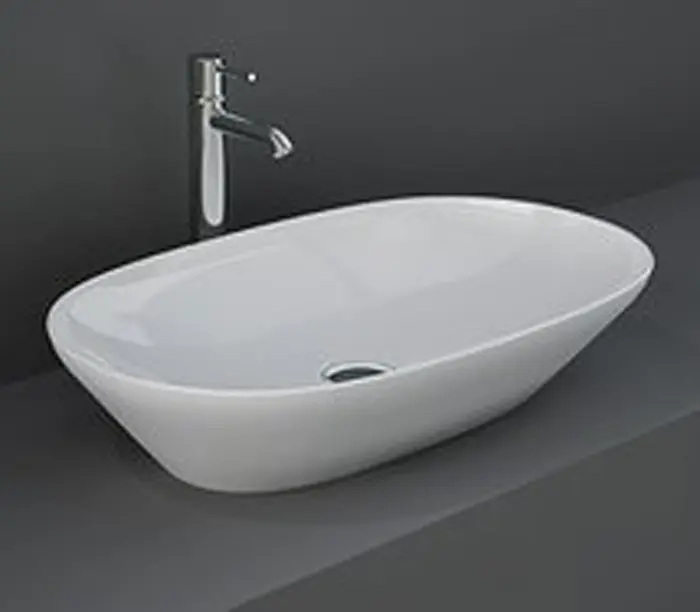 Раковина Rak Ceramics VARCT36000AWHA накладная овальная 60х36 см, керамика