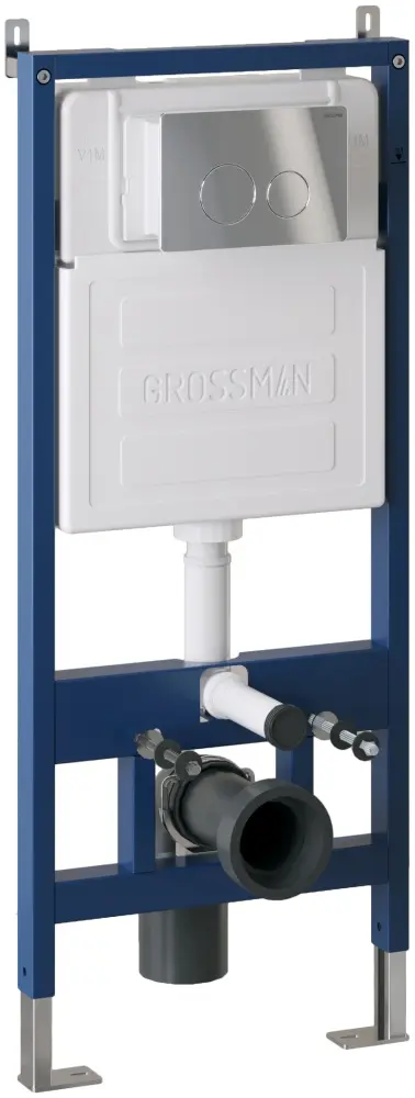 Grossman унитаз с инсталляцией GR-4478SQ, санфаянс купить,NaN