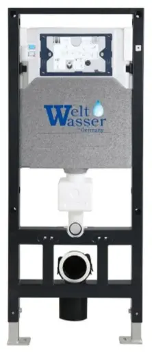 WeltWasser унитаз с инсталляцией AG50632, санфаянс купить,301300