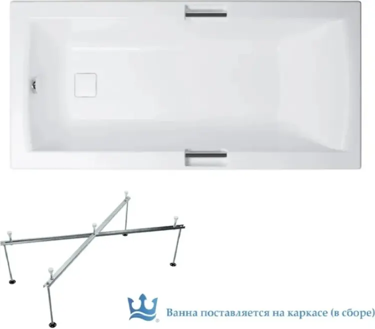 Ванна Triton Алекса 150x75 см, акрил