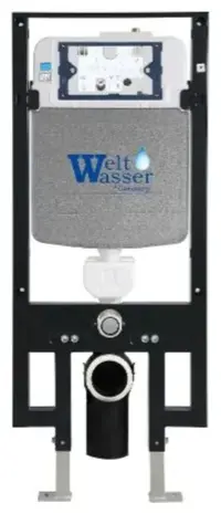 WeltWasser унитаз с инсталляцией AM49775, санфаянс купить,NaN