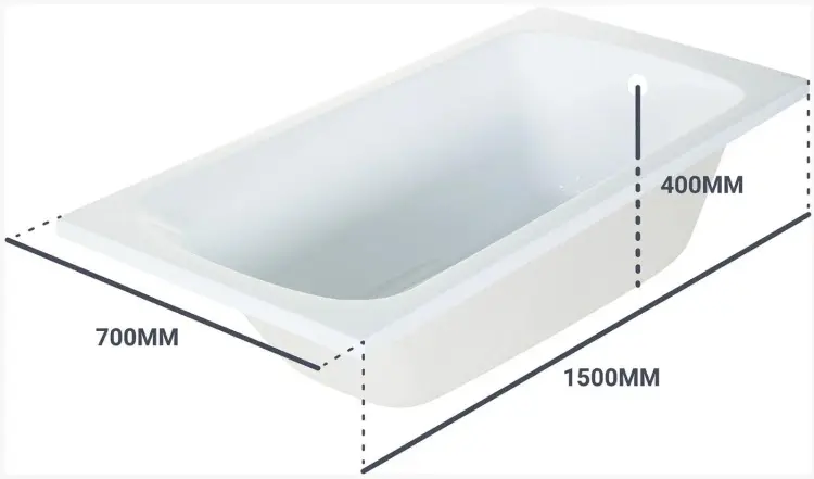 Ванна Jacob Delafon Patio E6810RU-01 150x70 см, акрил